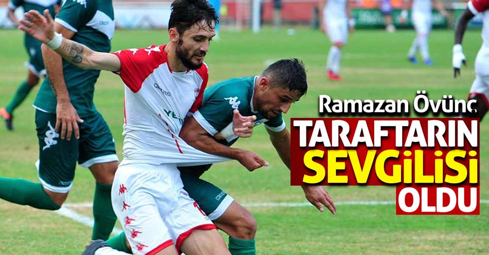 Ramazan Övüç taraftarın sevgilisi oldu