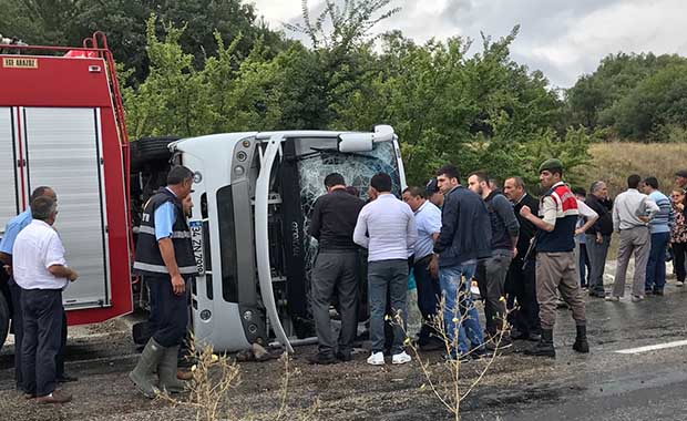 Tatil için geldiler, facianın eşiğinden döndüler: 19 yaralı 