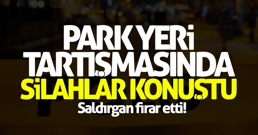 Samsun'da park yeri tartışmasında silahlar konuştu