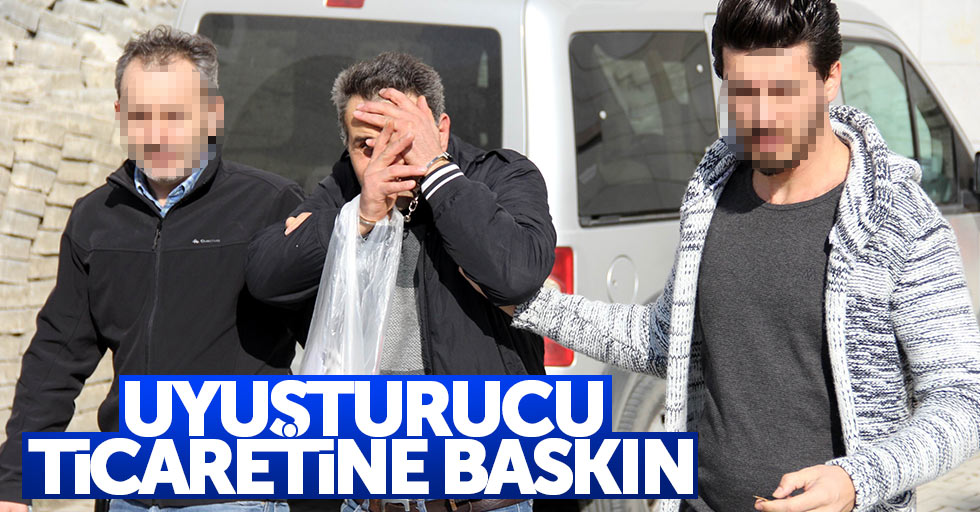 Samsun'da uyuşturucu ticaretine baskın