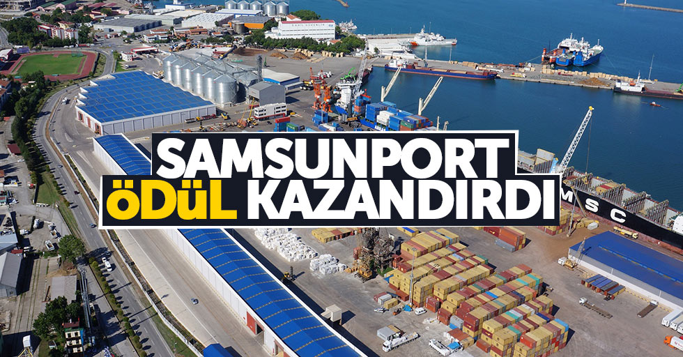 Samsunport Limanı ödül getirdi