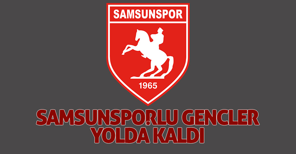 Samsunspor otobüsü yolda kaldı