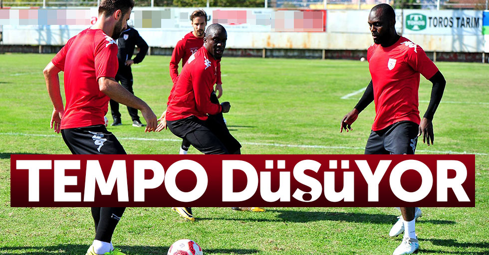 Samsunspor’da tempo düşmüyor