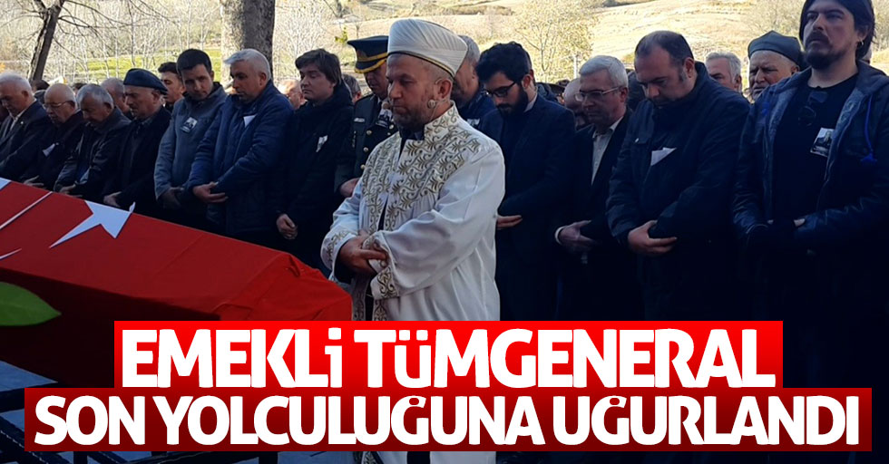 Emekli Tümgeneral Kudret Cengiz son yolculuğuna uğurlandı