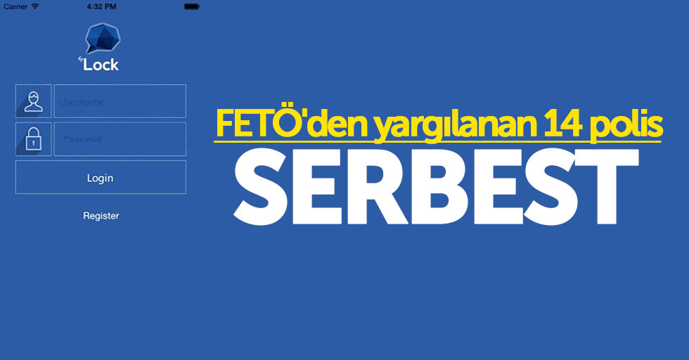 FETÖ'den yargılanan 14 polis serbest