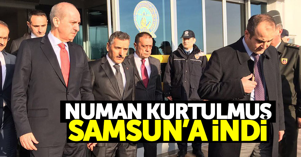 Numan Kurtulmuş'u Vali Kaymak karşıladı