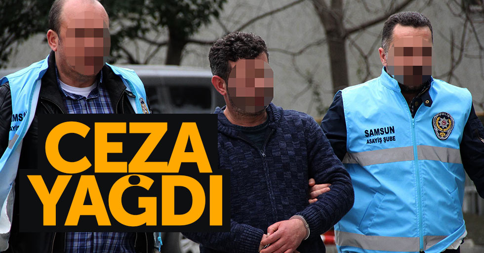 Samsun'da 3 gaspçıya ceza yağdı