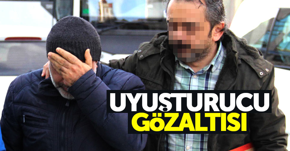 Samsun'da uyuşturucu yakalatan şahıs gözaltına