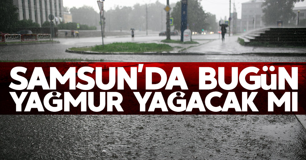 12 Şubat pazartesi Samsun hava durumu