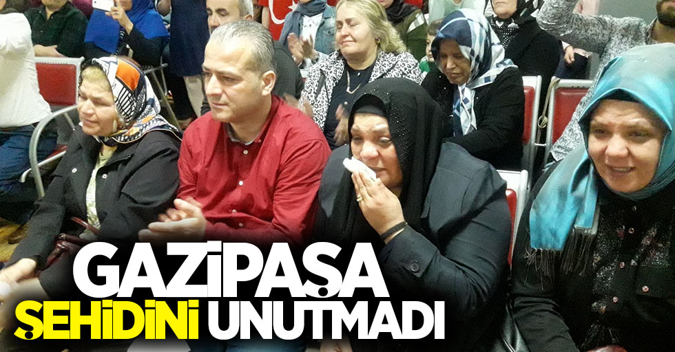 Gazipaşa İlkokulu şehidini unutmadı