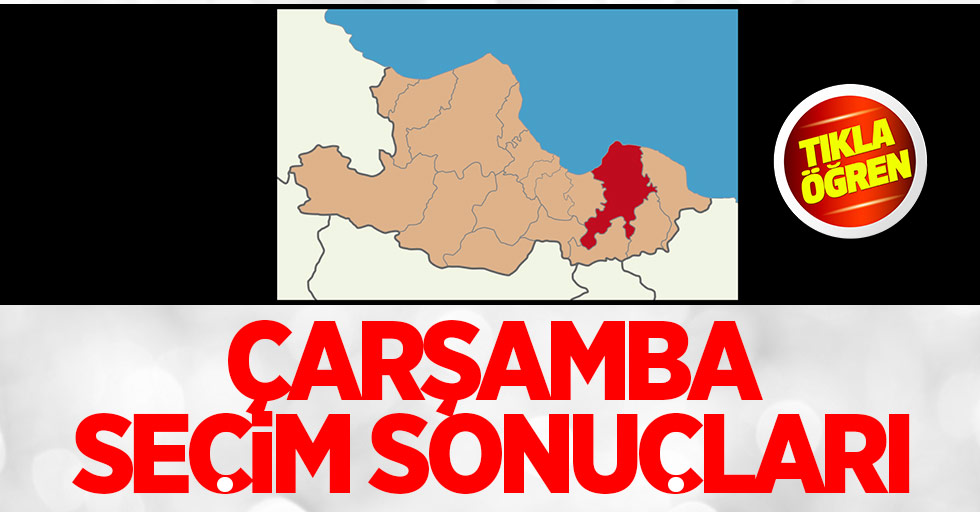 Çarşamba seçim sonuçları