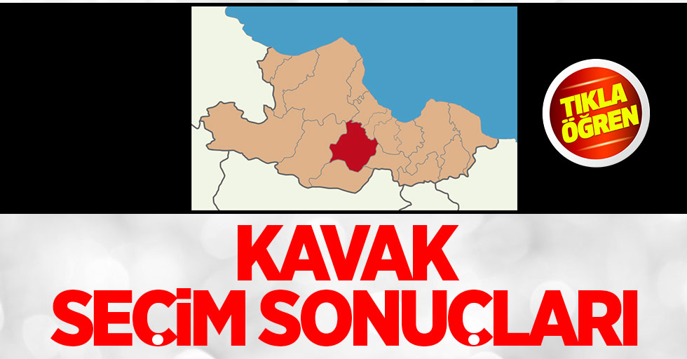 Samsun Kavak seçim sonuçları