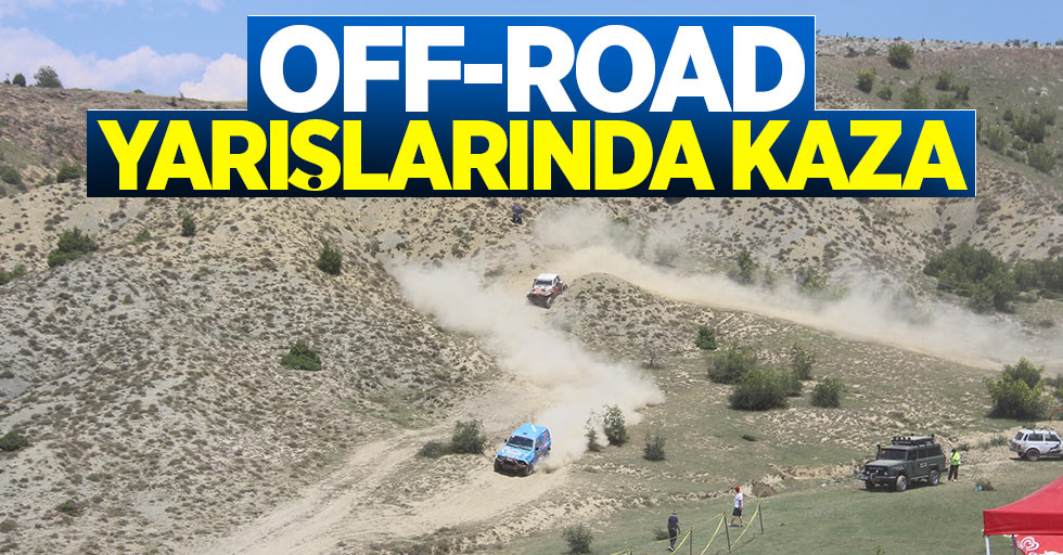 Samsun'daki Off-Road yarışlarında kaza