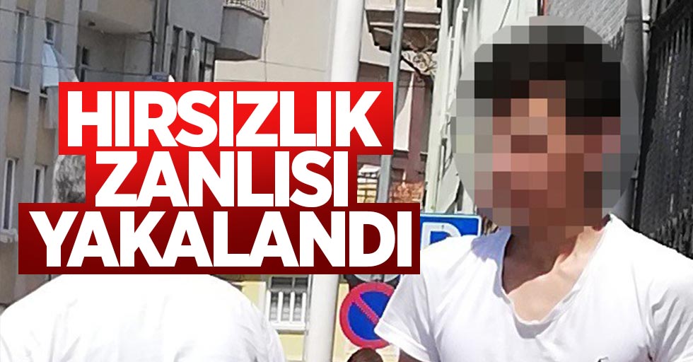 Samsun'da hırsızlık zanlısı yakalandı