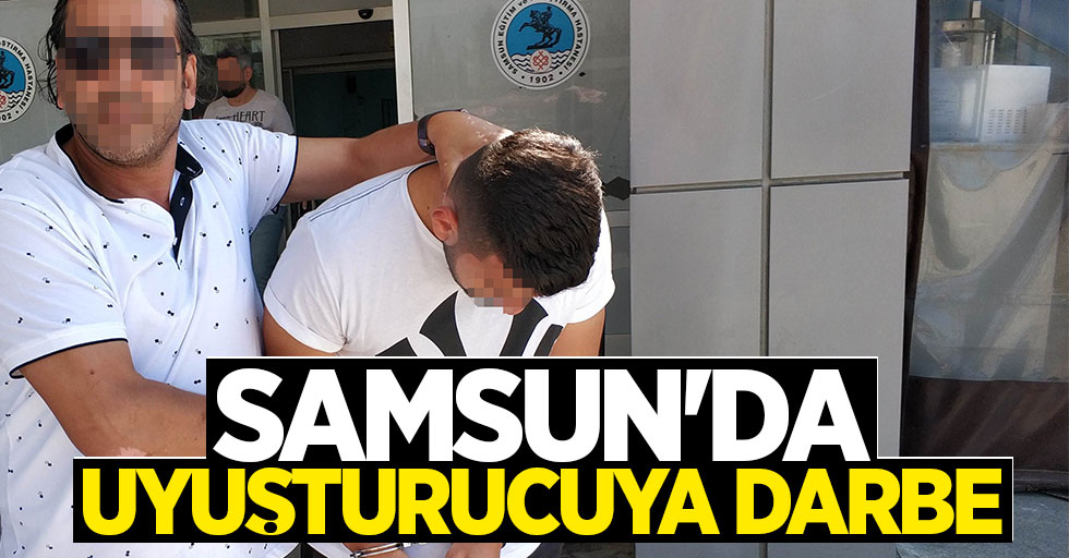 Samsun'da uyuşturucu operasyonu: 6 gözaltı