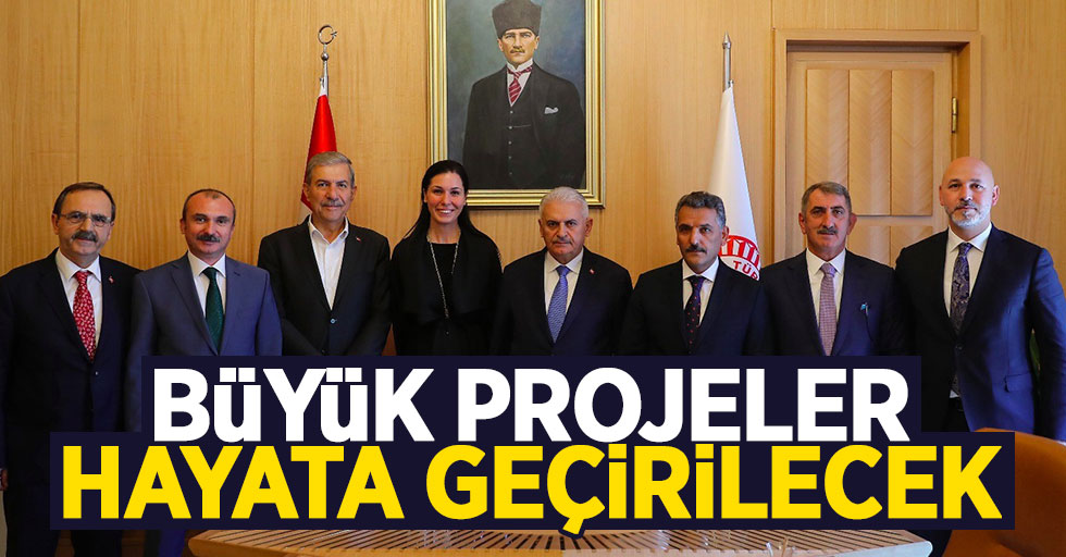 Zihni Şahin: Büyük projeler hayata geçirilecek