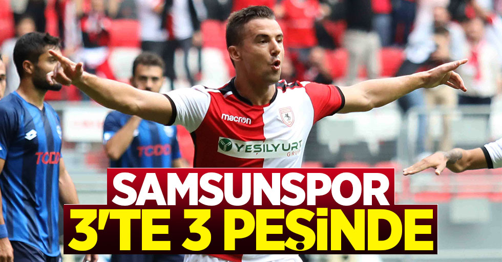 Samsunspor 3'te 3 peşinde