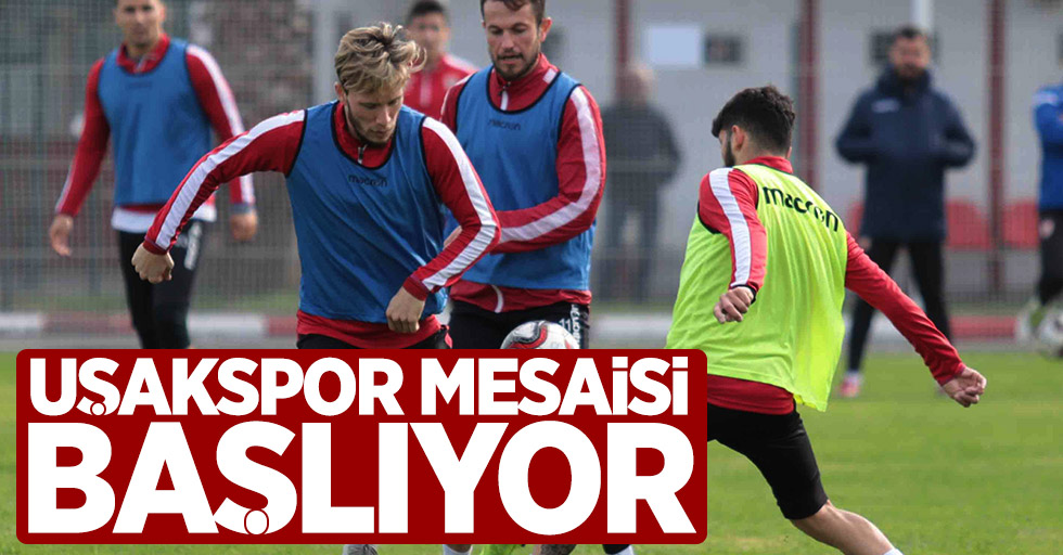 Samsunspor'da Uşakspor mesaisi başlıyor