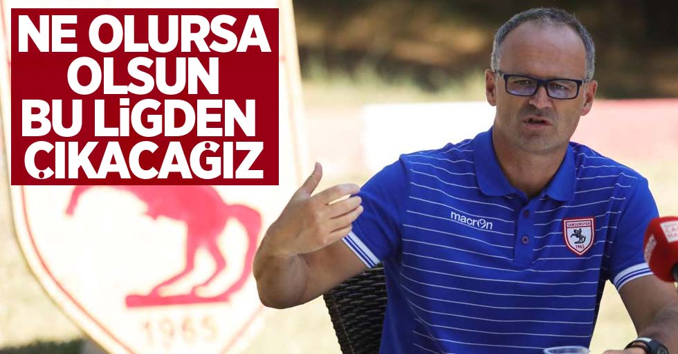 İrfan Buz: Ne olursa olsun bu ligden çıkacağız