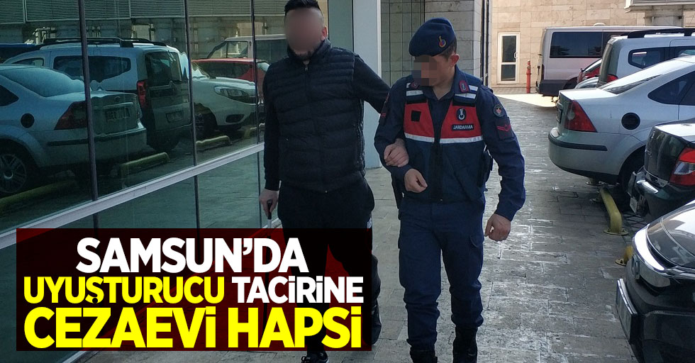 Samsun'da uyuşturucu tacirine cezaevi hapsi