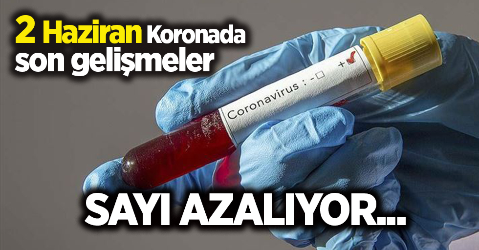 2 Haziran Koronada son gelişmeler