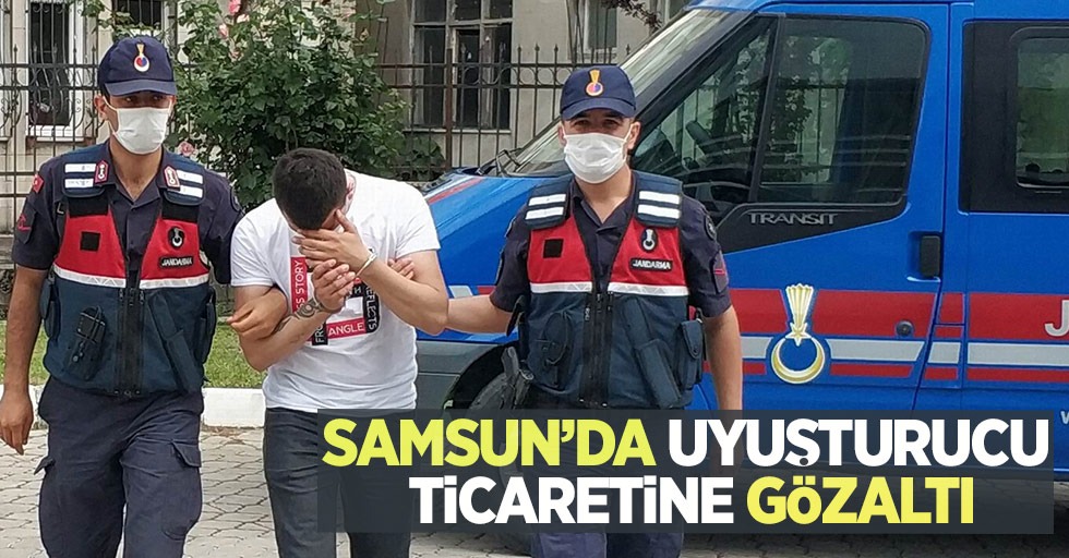 Samsun’da uyuşturucu ticaretinden gözaltı!