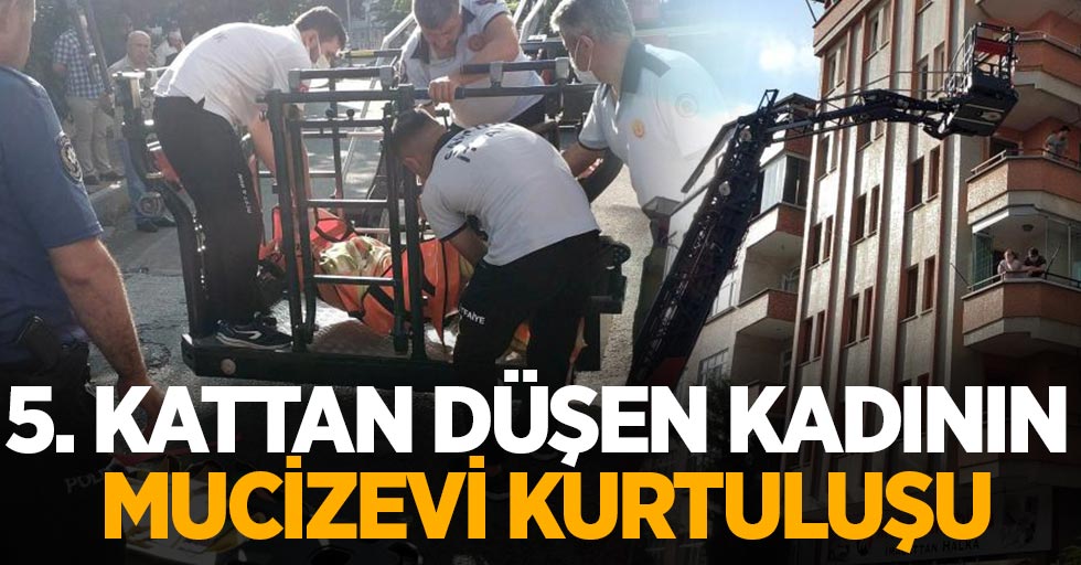 5. kattan düşen kadının mucizevi kurtuluşu