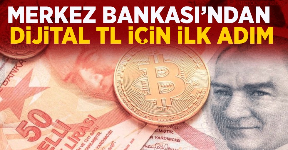 Merkez Bankası'ndan 'Dijital TL' için ilk adım