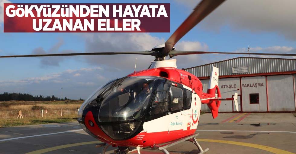 Gökyüzünden hayata uzanan eller