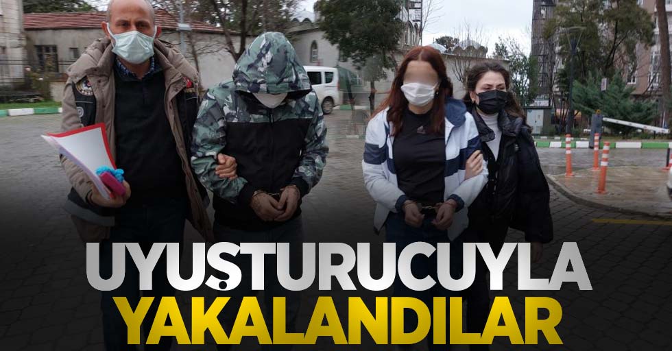 Samsun'da uyuşturucuyla yakalandılar