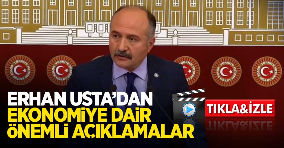 Usta'dan ekonomiye dair önemli açıklamalar