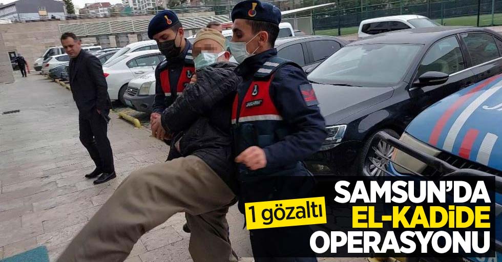 Samsun'da El-Kaide operasyonu: 1 gözaltı