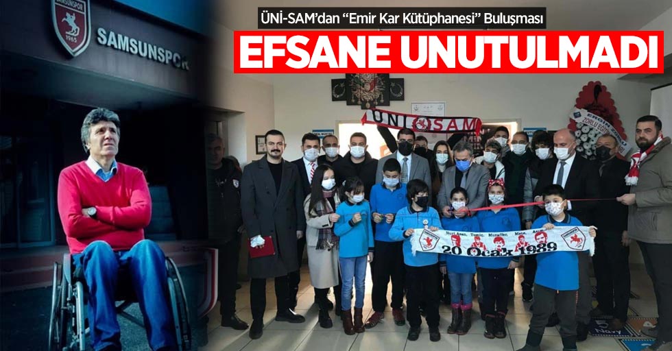 ÜNİ-SAM’dan “Emir Kar Kütüphanesi” Buluşması  Efsane  unutulmadı 