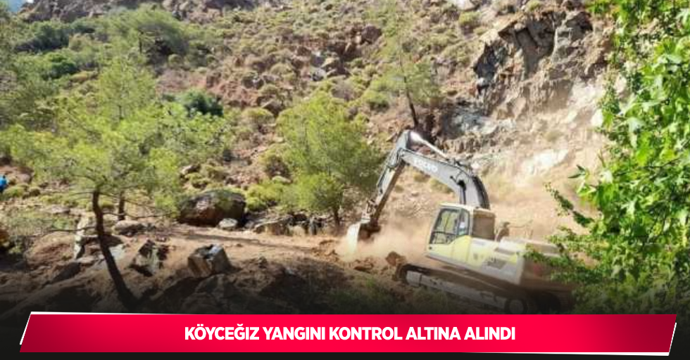 Köyceğiz yangını kontrol altına alındı