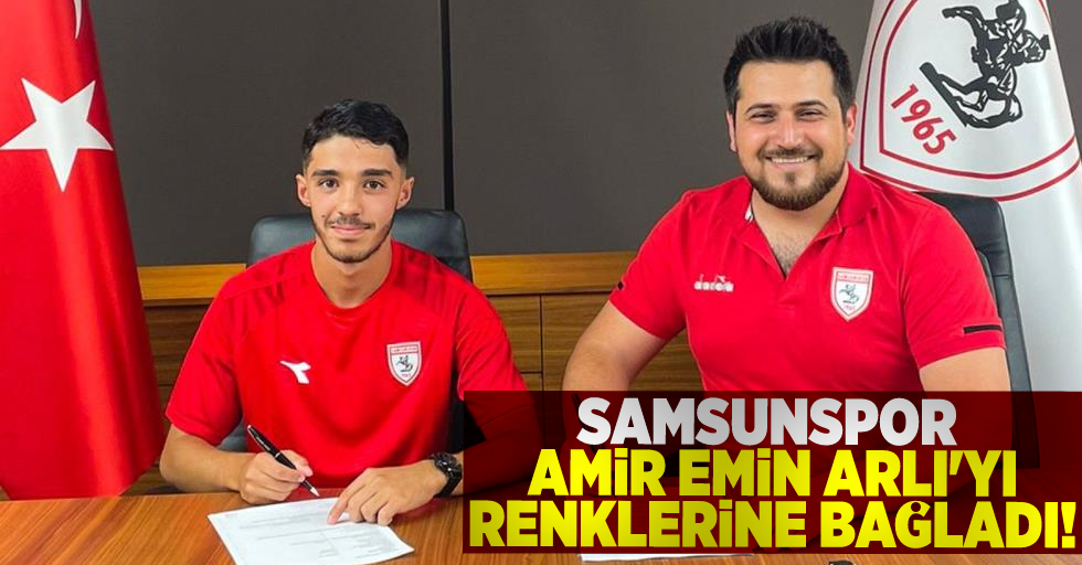 Samsunspor Amir Emin Arlı'yı Renklerine Bağladı!