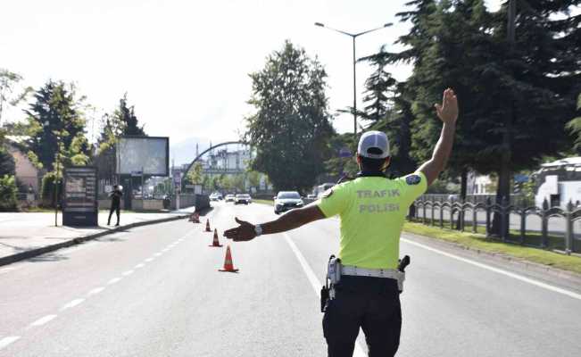 Ordu’da bir haftada yaklaşık 9 bin araç denetlendi