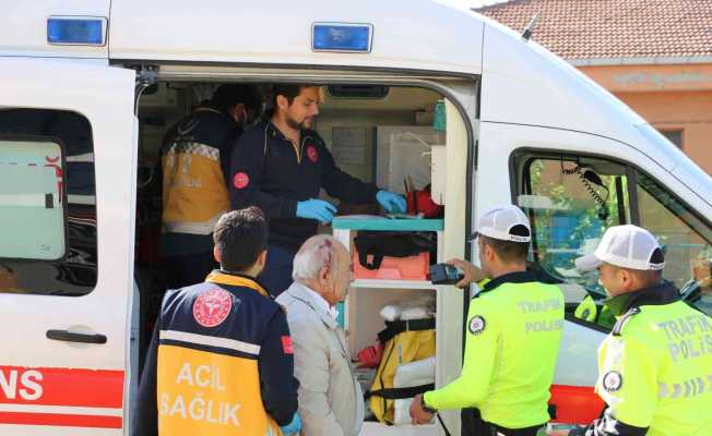 Edirne’de zincirleme kazada 1 kişi yaralandı