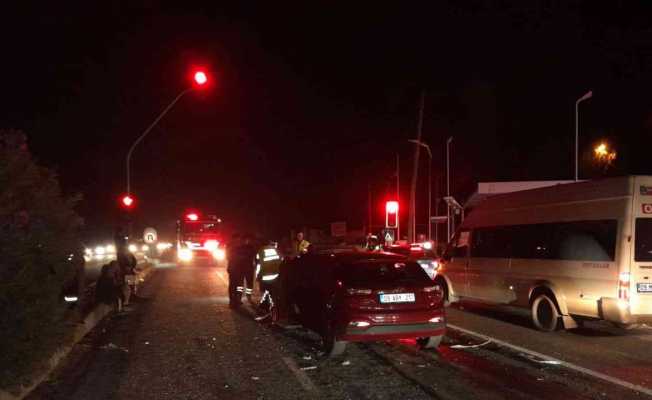 Aydın’da zincirleme trafik kazası: 5 yaralı