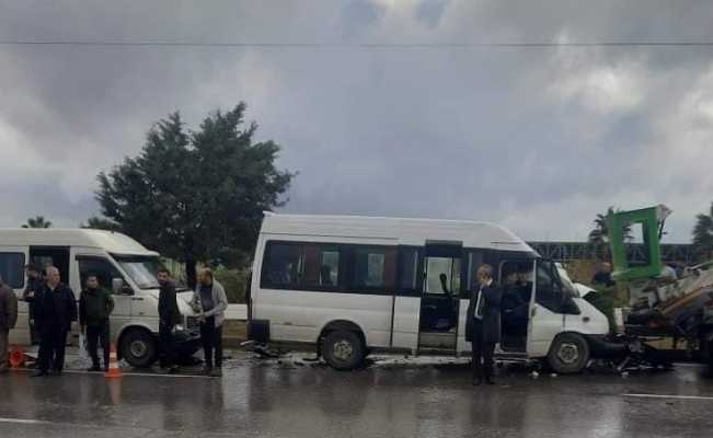 Kahramanmaraş’ta trafik kazası: 11 yaralı