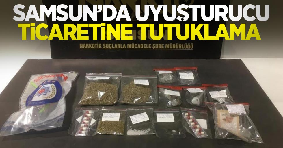 Samsun'da uyuşturucu ticaretine tutuklama