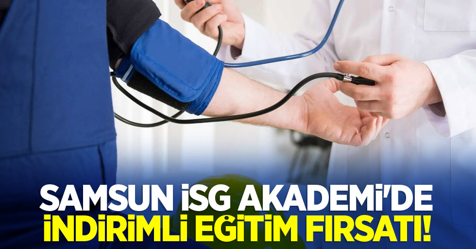 Samsun İSG Akademi'de indirimli eğitim fırsatı!