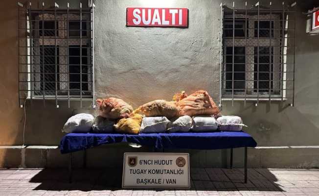 Başkale’de 340 kilo uyuşturucu ele geçirildi