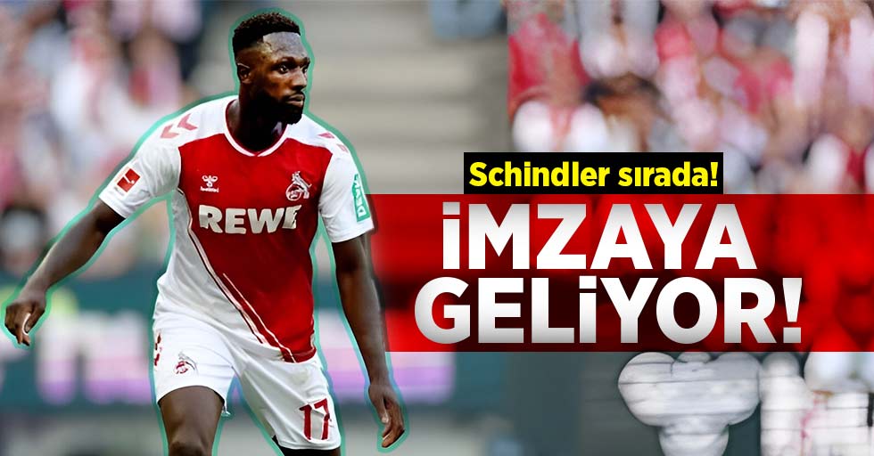 Schindler sırada! İMZAYA GELİYOR!