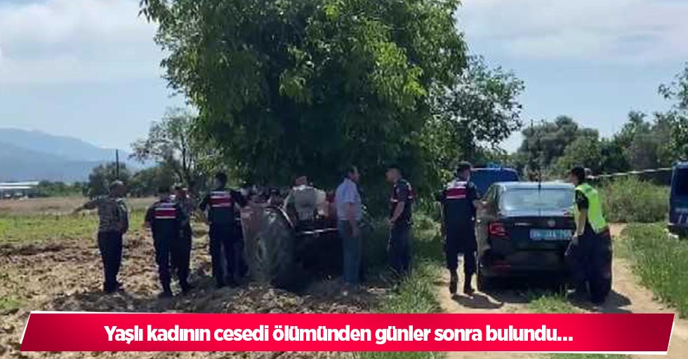 Yaşlı kadının cesedi ölümünden günler sonra bulundu…