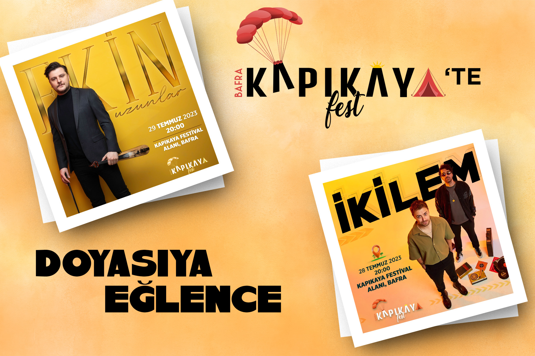 KAPIKAYAFEST’TE DOYASIYA EĞLENCE