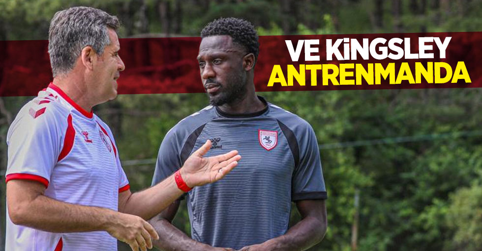 Ve Kingsley antrenmanda