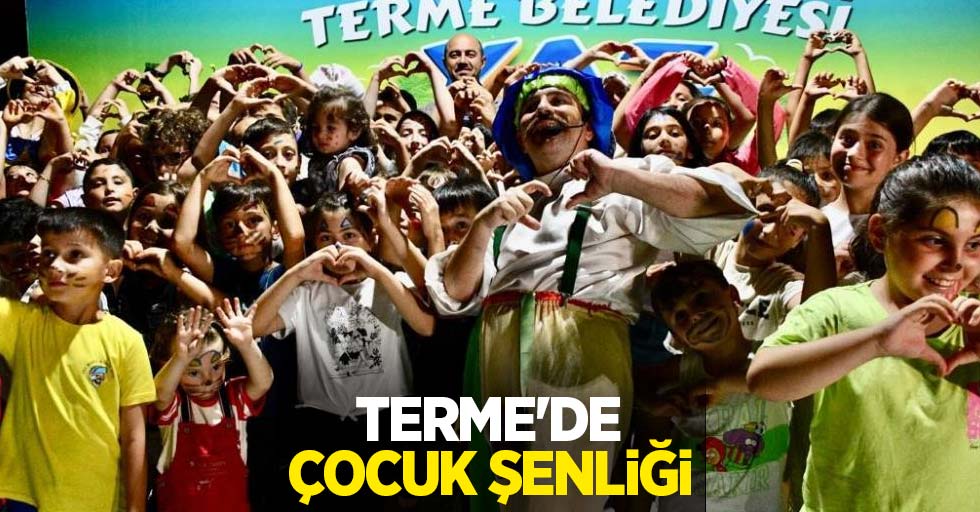 Terme’de Çocuk Şenliği