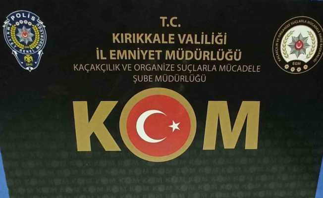 Kırıkkale’de kaçak tütün ve içki operasyonu: 5 gözaltı