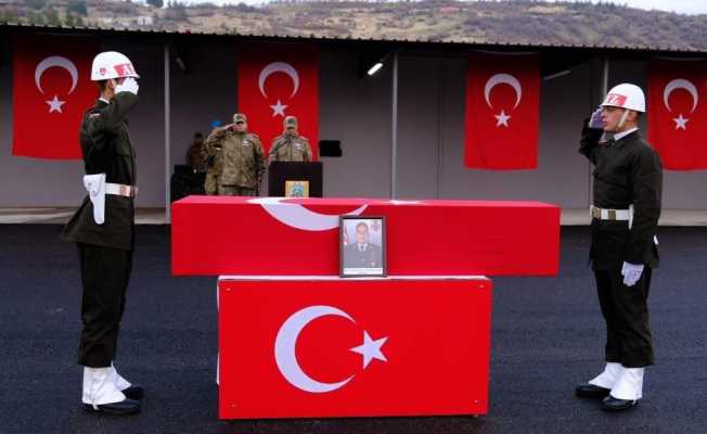 Şehit teğmen Şırnak’ta düzenlenen törenle memleketine uğurlandı