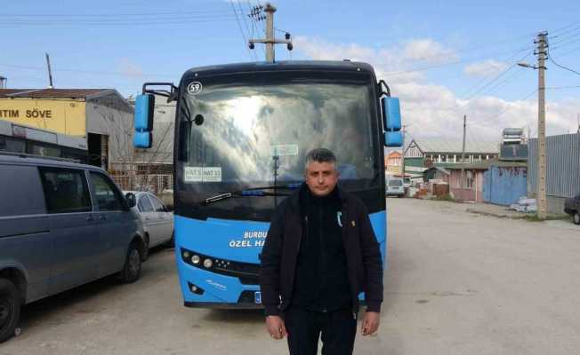 Burdur’da halk otobüsünde oyuncak tabancayla tehdit karakolluk etti